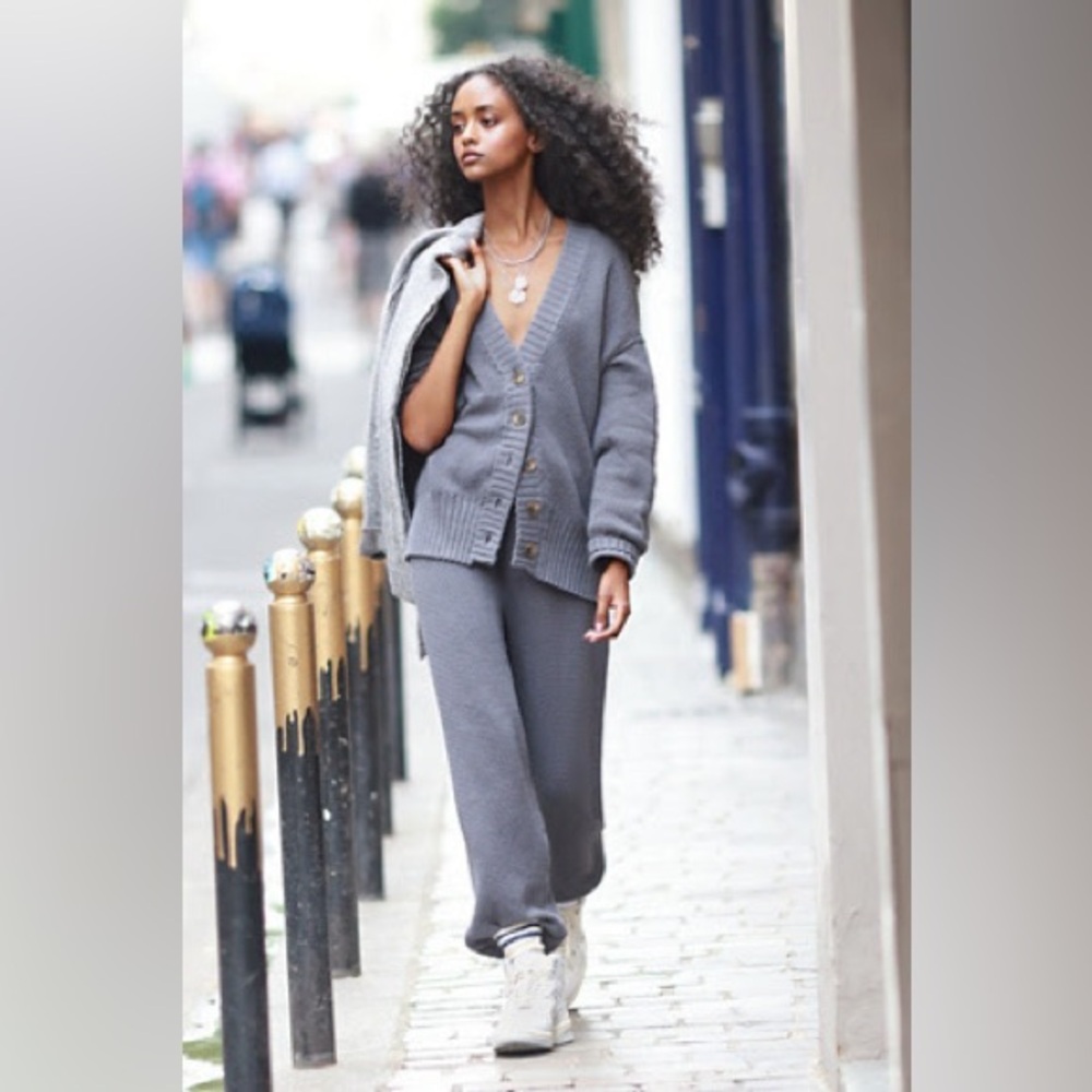 Free People Haliee Cardigan Set
